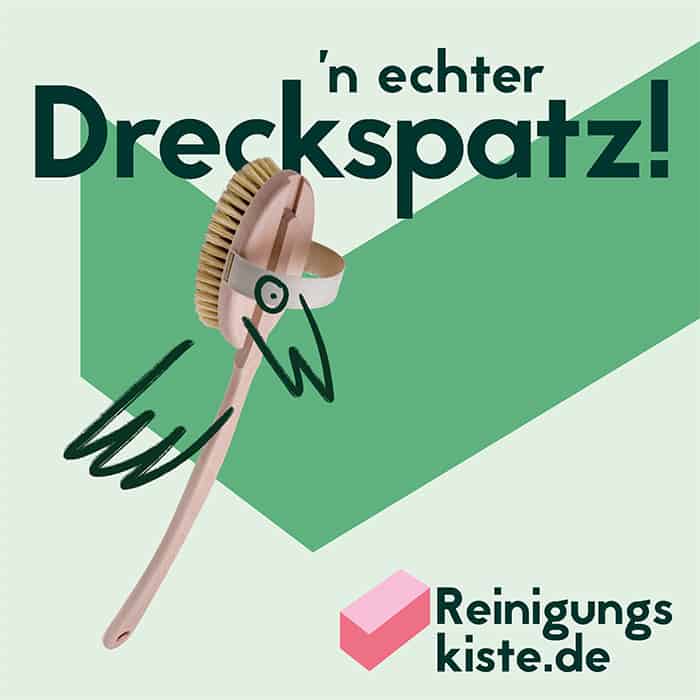 Ein Bild mit einer Bürste, die einen Schnabel, ein Auge und ein Flügel auf gemalt hat