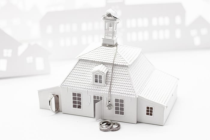 Gerlach Pingelhuus als Papierhaus