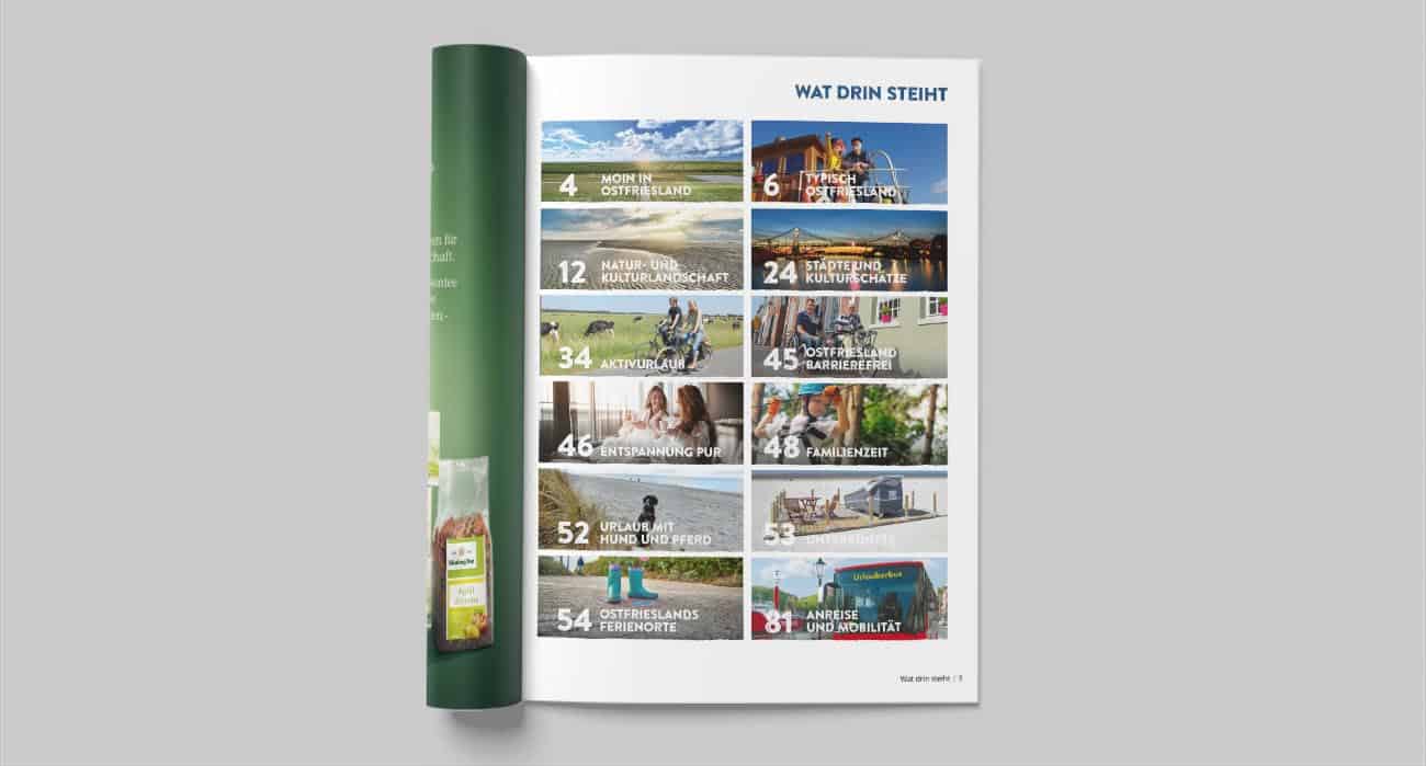 Reiseführer der Ostriesland Tourismus GmbH