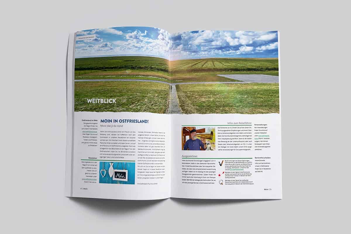 Reiseführer der Ostriesland Tourismus GmbH Alt
