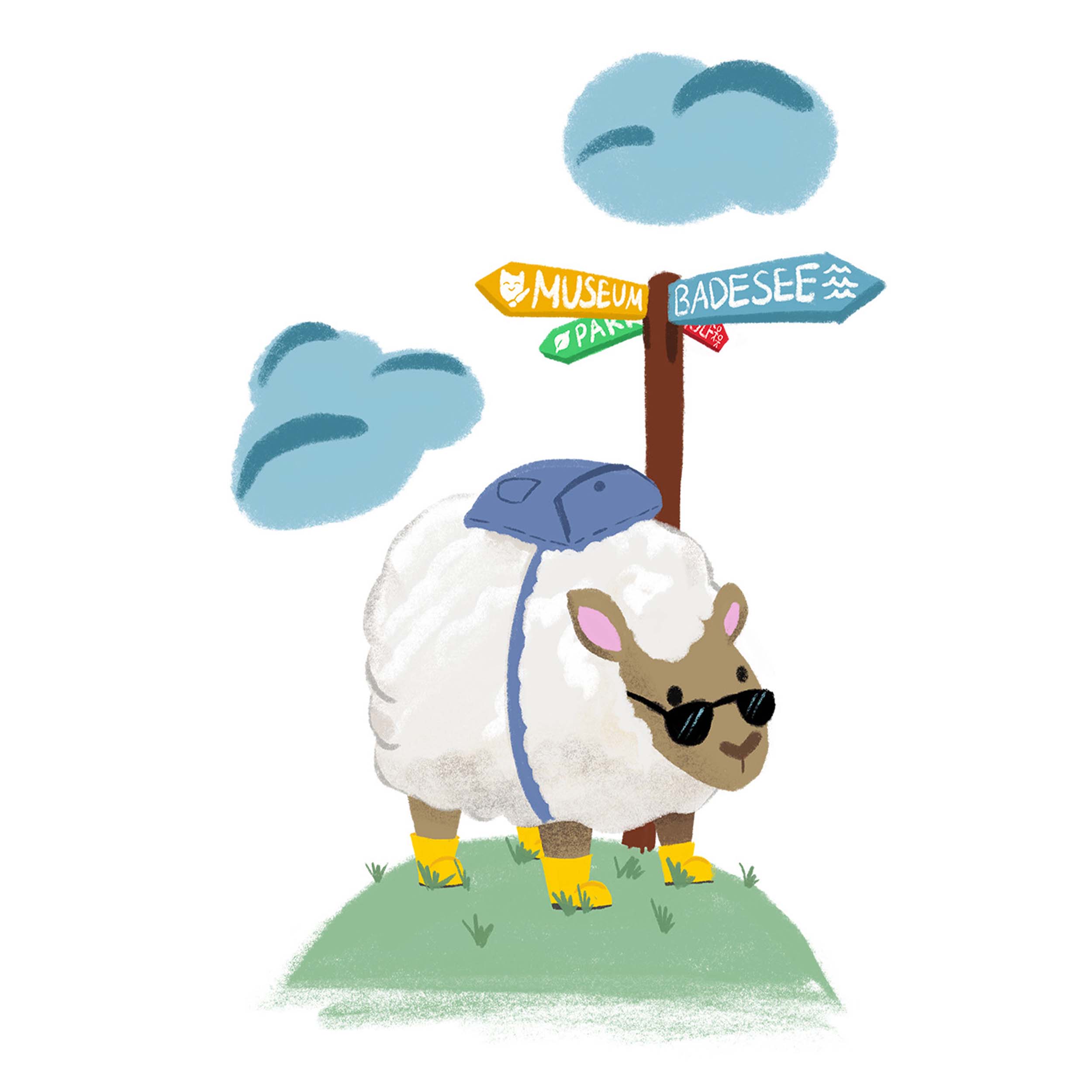 OstfrieslandTourismus_Schaf-Illu